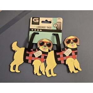 G Force Luggage Tags First Class  Dog Lover Suitcase Address Name Spot Your Bags